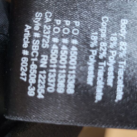 ARITIZIA Babaton Black Cohen Pants 10 - Picture 4 of 4